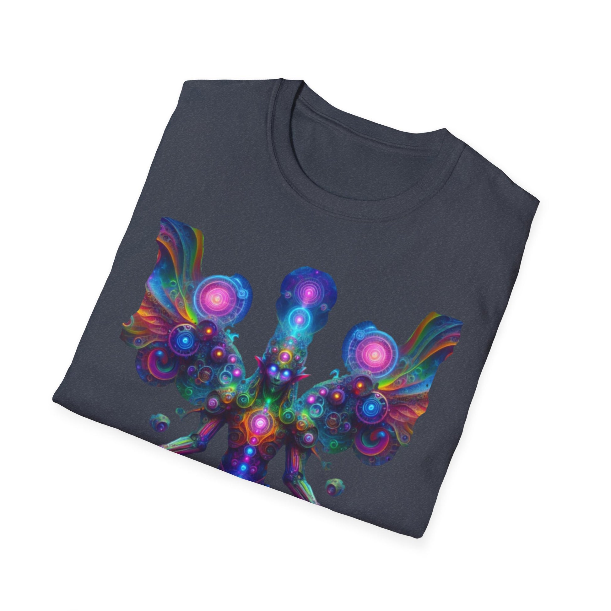 Mechanical Elf, Psychonaut Swag, Unisex Softstyle T-Shirt - Psychonaut Swag