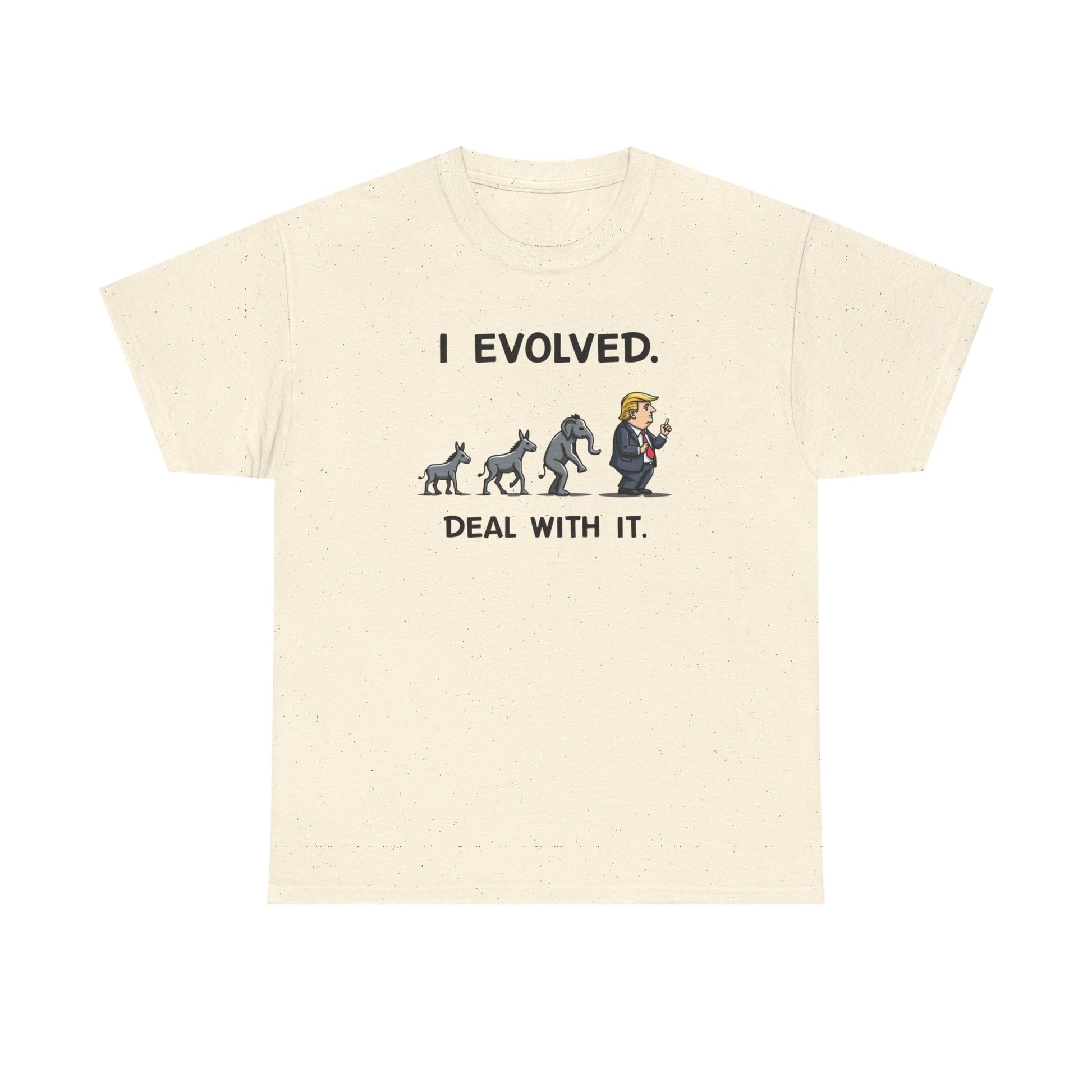 I Evolved, political humor, Funny Unisex T-Shirt, Gift for Dog Lovers, Casual Wear, Statement Shirt - Psychonaut Swag