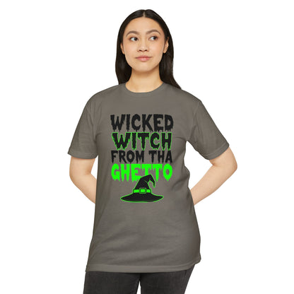 Wicked Witch T-Shirt, Funny Halloween Tee, Unisex Graphic Shirt, Spooky Costume Top, Autumn Celebration Apparel