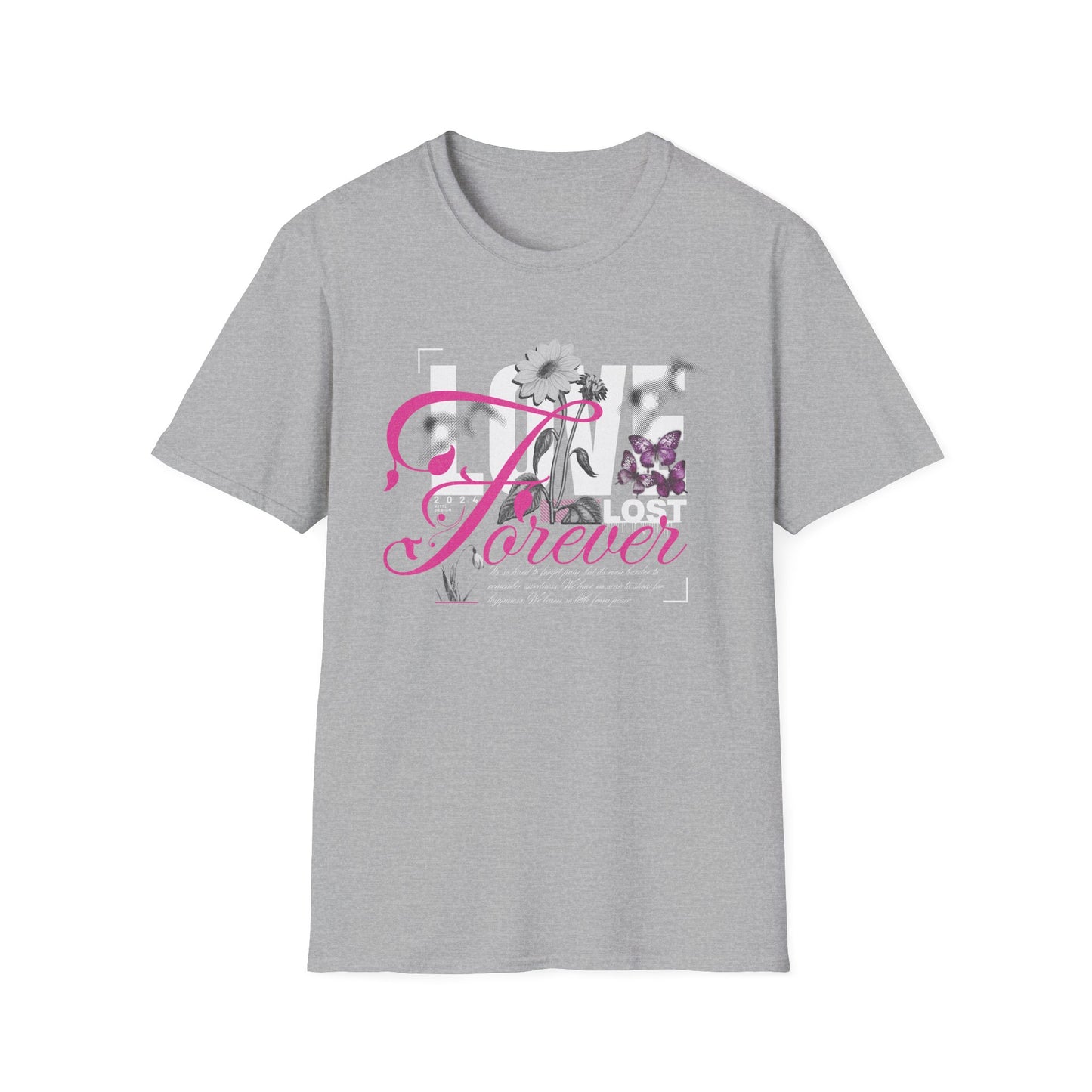 Love Lost Forever Tee — 'Love lost forever in expression' Graphic T-Shirt