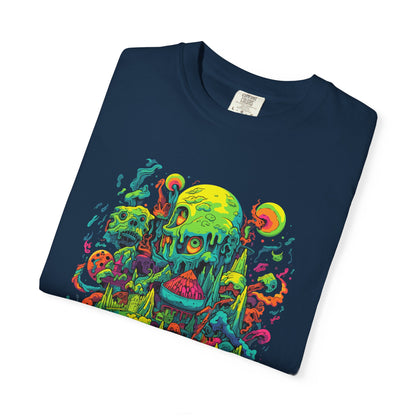 Psychedelic Dream Graphic T-Shirt — Sticky Trippy Art Tee