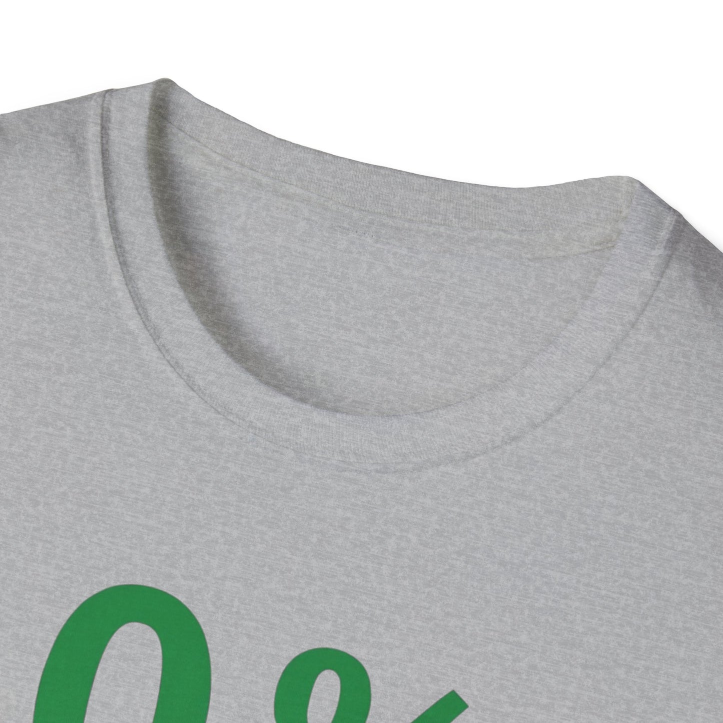 0% Irish 100% Drunk,  St. Patrick's Day Party Tee