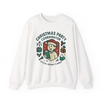 Christmas Party Coordinator, Unisex Heavy Blend™ Crewneck Sweatshirt