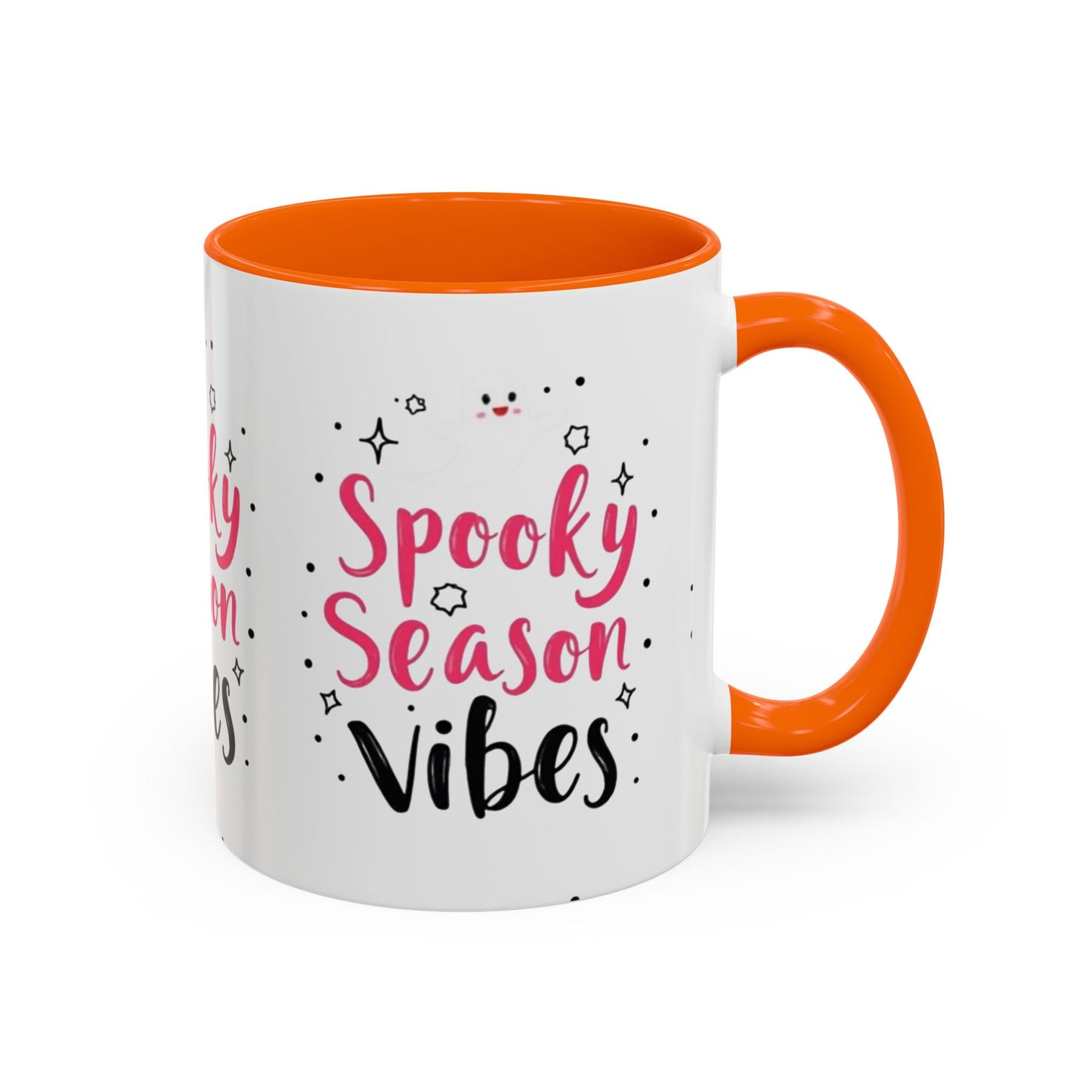Spooky Season Vibes Accent Coffee Mug (Halloween 11/15oz)