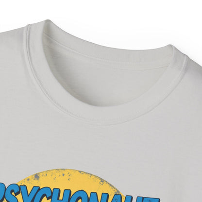 Psychonaut Evolution of Man Sunset, Unisex Tee, Retro Graphic T-Shirt, Music Festival Attire, Gift for Gamers, Casual Streetwear
