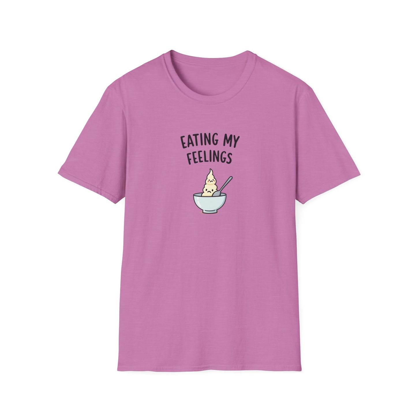 Eating My Feelings - Cute Casual Wear, Gift for Food Lovers, Funny Tee for Self-Care Days, Fun Summer [...] - Psychonaut Swag
