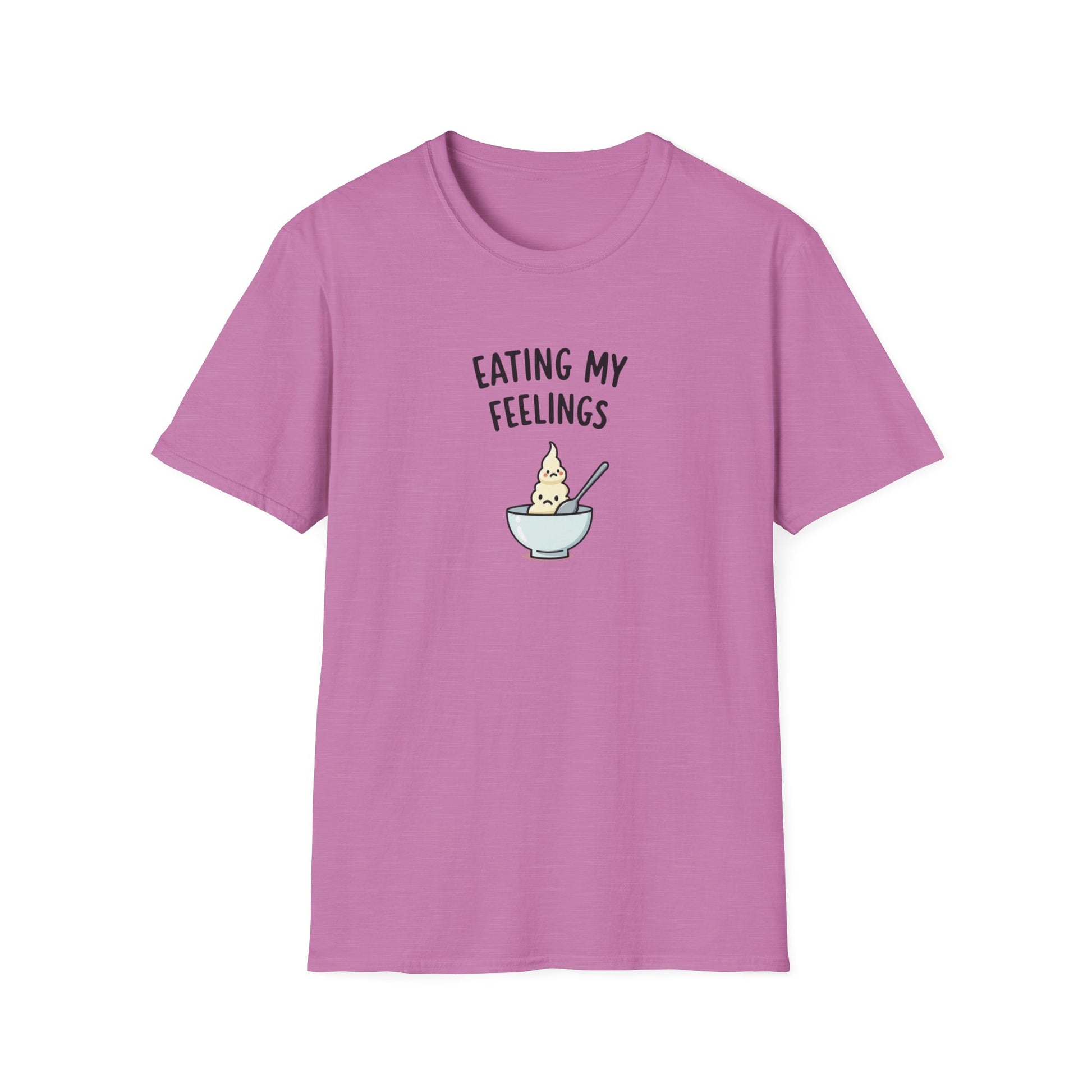 Eating My Feelings - Cute Casual Wear, Gift for Food Lovers, Funny Tee for Self-Care Days, Fun Summer [...] - Psychonaut Swag