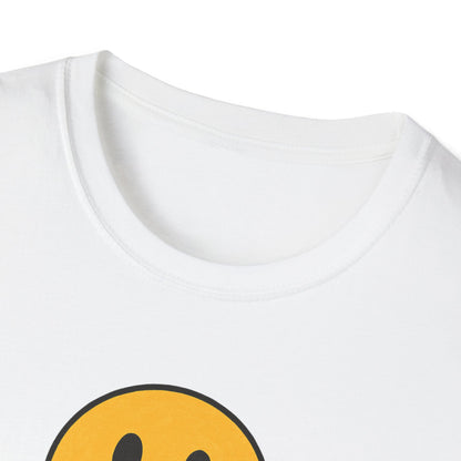 Smile Encouragement T-Shirt, Positive Vibes Tee, Unisex Graphic Shirt, Gift for Friends, Casual Wear, Everyday Comfort - Psychonaut Swag