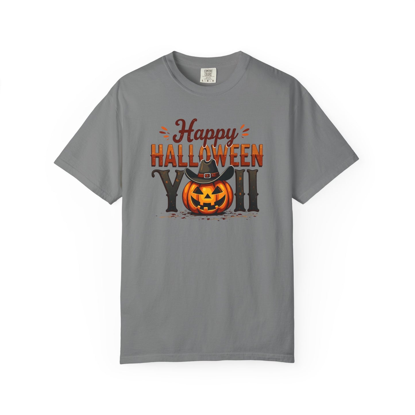 Halloween T-Shirt — "Happy Halloween You" Pumpkin Witch Graphic