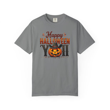 Halloween T-Shirt — "Happy Halloween You" Pumpkin Witch Graphic