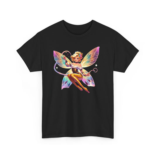 Fairy Flirt, Unisex Heavy Cotton Tee - Psychonaut Swag