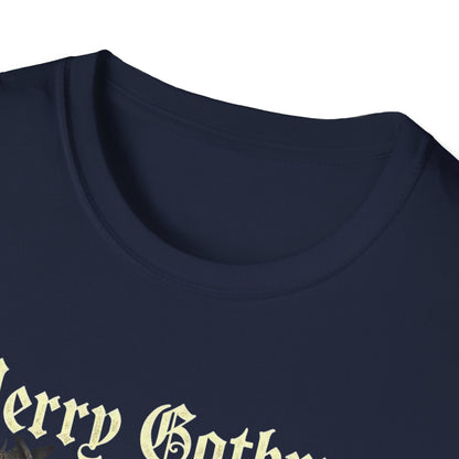 Gothic Christmas T-Shirt — "Merry Gothmas" Rose Holiday Tee