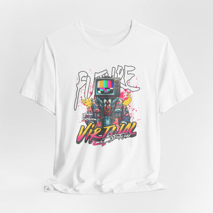 Virtual Future, Unisex Jersey Short Sleeve Tee