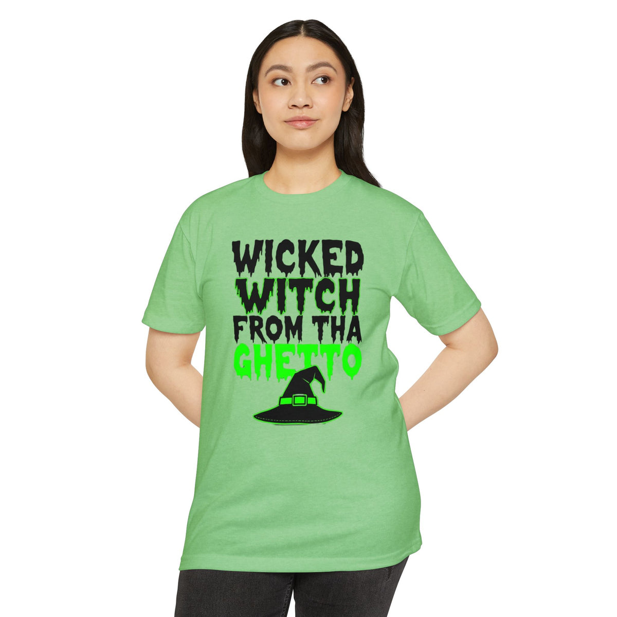 Wicked Witch T-Shirt, Funny Halloween Tee, Unisex Graphic Shirt, Spooky Costume Top, Autumn Celebration Apparel