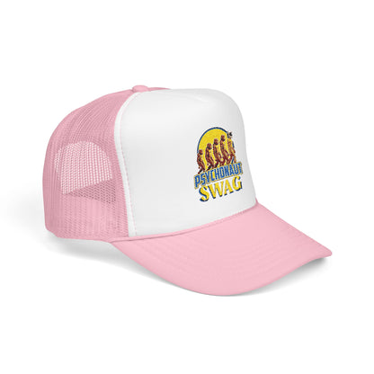 Psychonaut swag small biz, Trucker Hat, Retro Snapback Cap for Festivals, Embroidered Swag for Psychonauts, Perfect Gift for Music Lovers