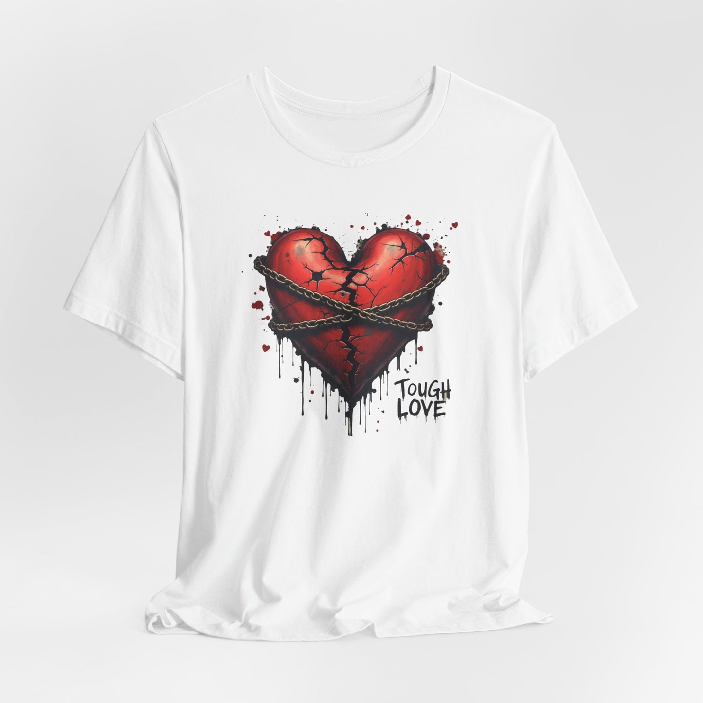 Broken Heart — 'Tough Love' Barbed Heart Graphic Tee