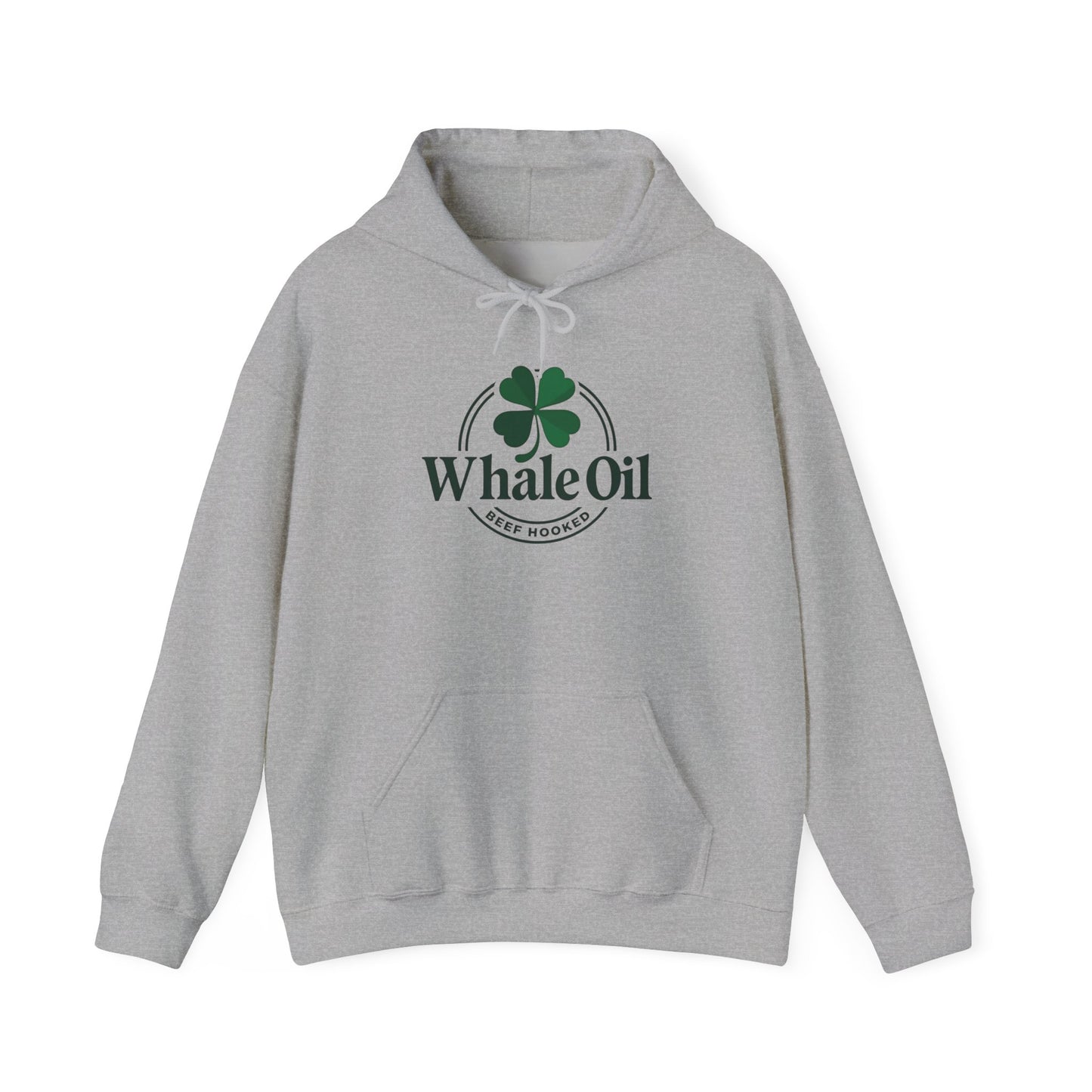 Whale Oil Beef Hooked, Unisex Heavy Blend™ Hooded Sweatshirt