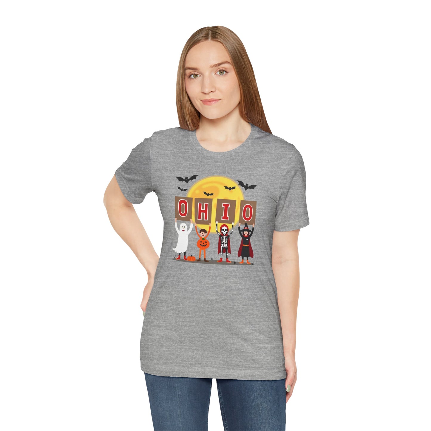 Halloween sports fan Tee, Fun T-Shirt for Fall, Unisex Short Sleeve Shirt, Spooky Season Apparel, Halloween Party Outfit, Gift for Halloween [...]