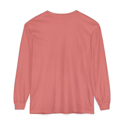 Bun in oven, Unisex Garment-dyed Long Sleeve T-Shirt - Psychonaut Swag