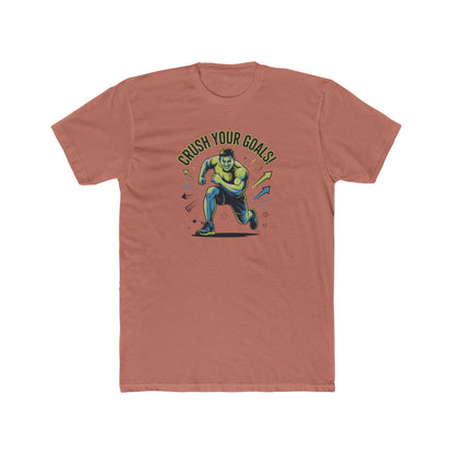 Crush Your Goals T-Shirt — Motivational Fitness Tee for Gym & Workout