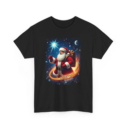 Santa delivering Believers, Unisex Heavy Cotton Tee