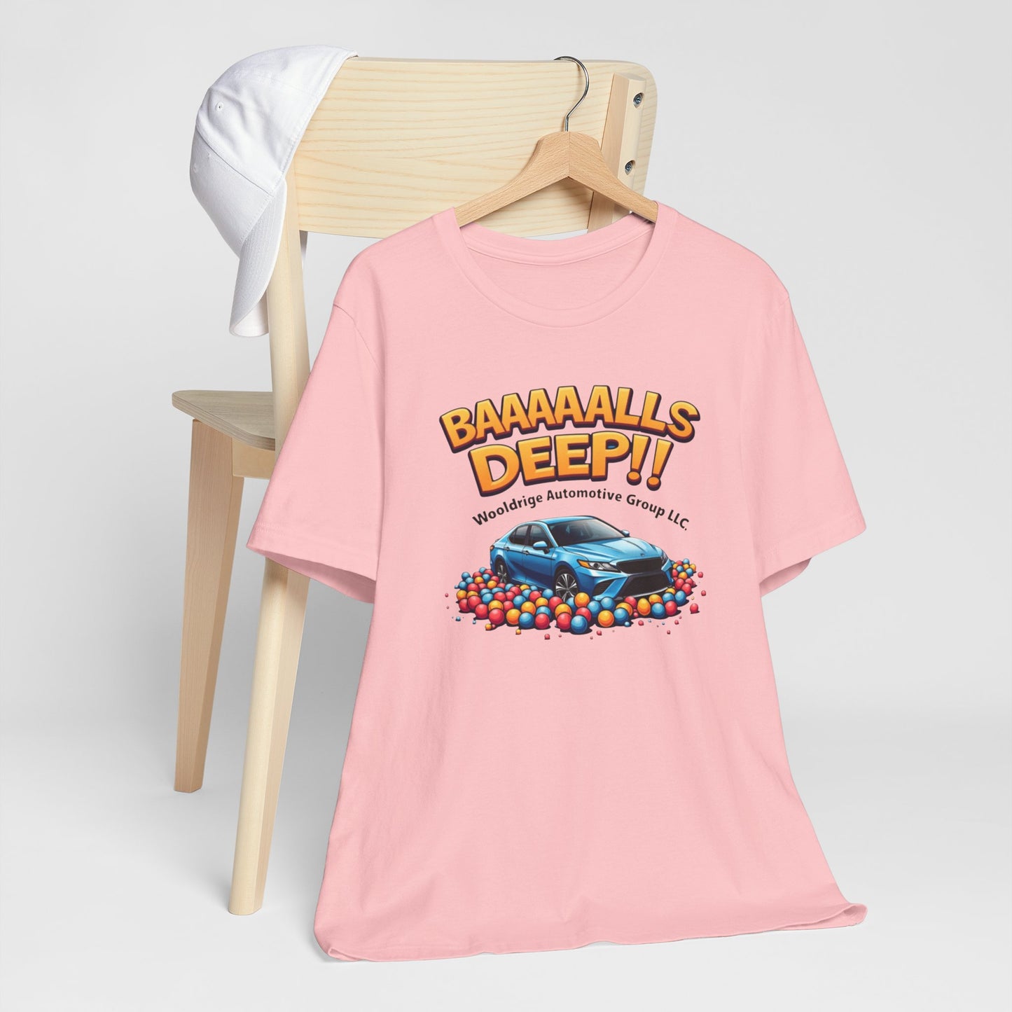 Baaaallls Deep, Unisex Jersey Short Sleeve Tee