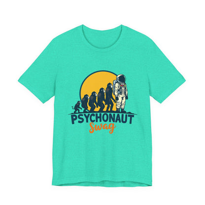 Psychonaut Swag Retro Tee - Unisex Jersey Short Sleeve T-Shirt - Psychonaut Swag