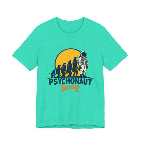 Psychonaut Swag Retro Tee - Unisex Jersey Short Sleeve T-Shirt - Psychonaut Swag