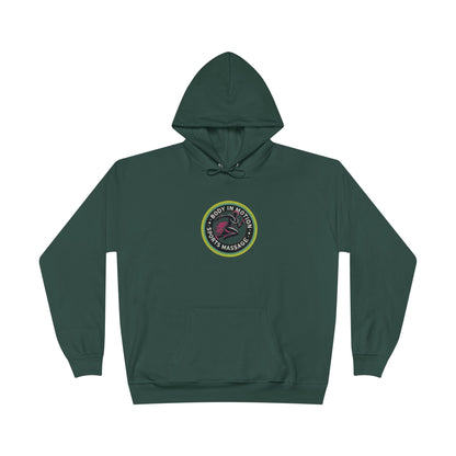 Sports Massage, Logo Hoodie — 'Run Fast' Athletic Pullover