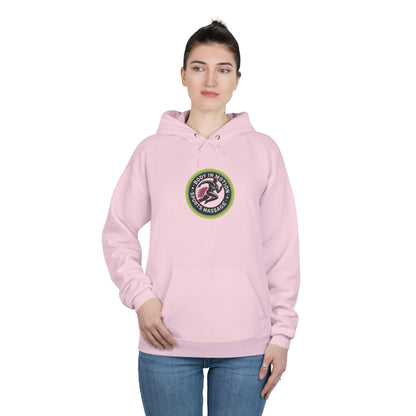 Sports Massage, Logo Hoodie — 'Run Fast' Athletic Pullover