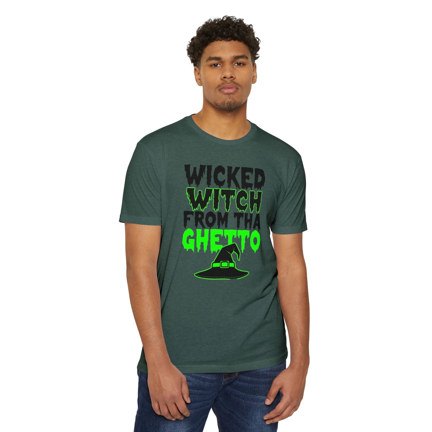 Wicked Witch T-Shirt, Funny Halloween Tee, Unisex Graphic Shirt, Spooky Costume Top, Autumn Celebration Apparel