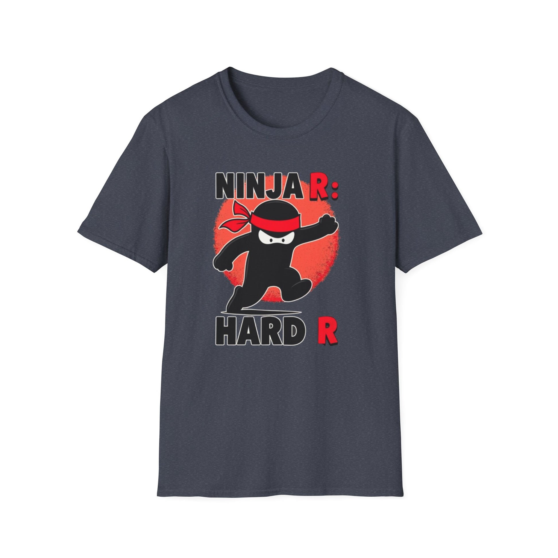 Ninja R, Unisex Softstyle T-Shirt - Psychonaut Swag