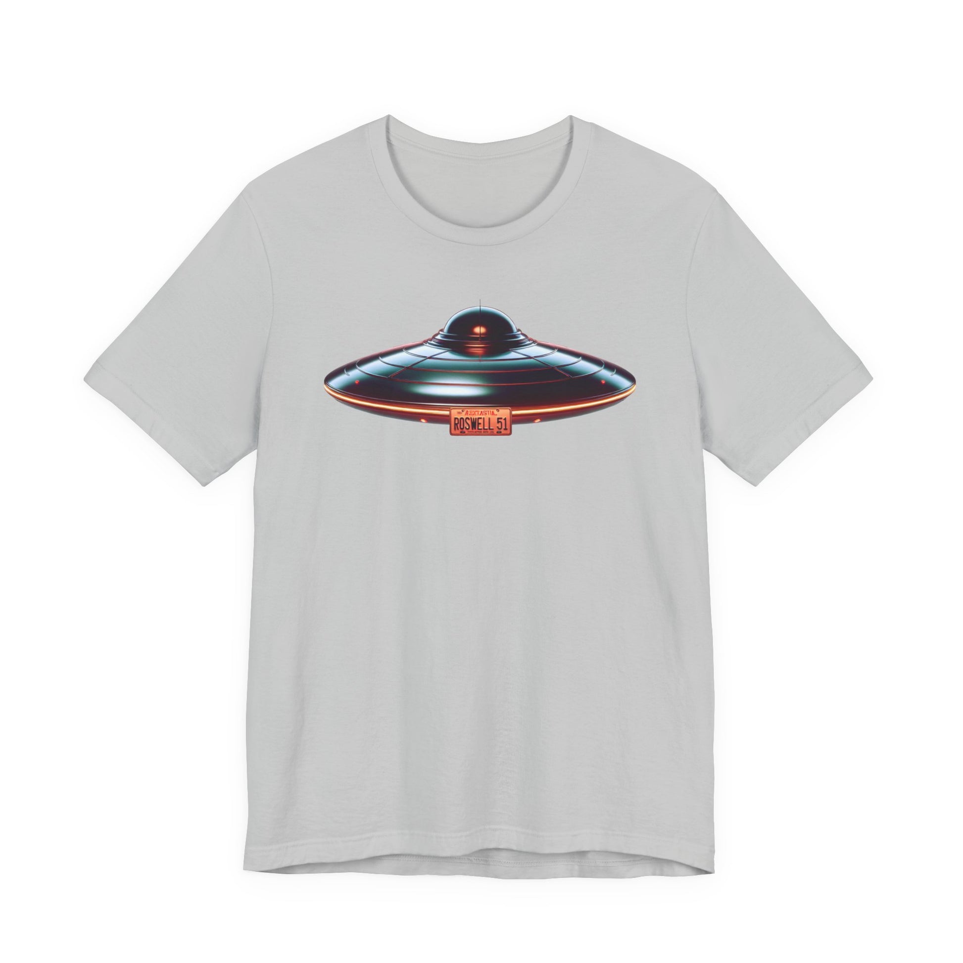 Flying Saucer, Unisex Jersey Short Sleeve Tee - Psychonaut Swag