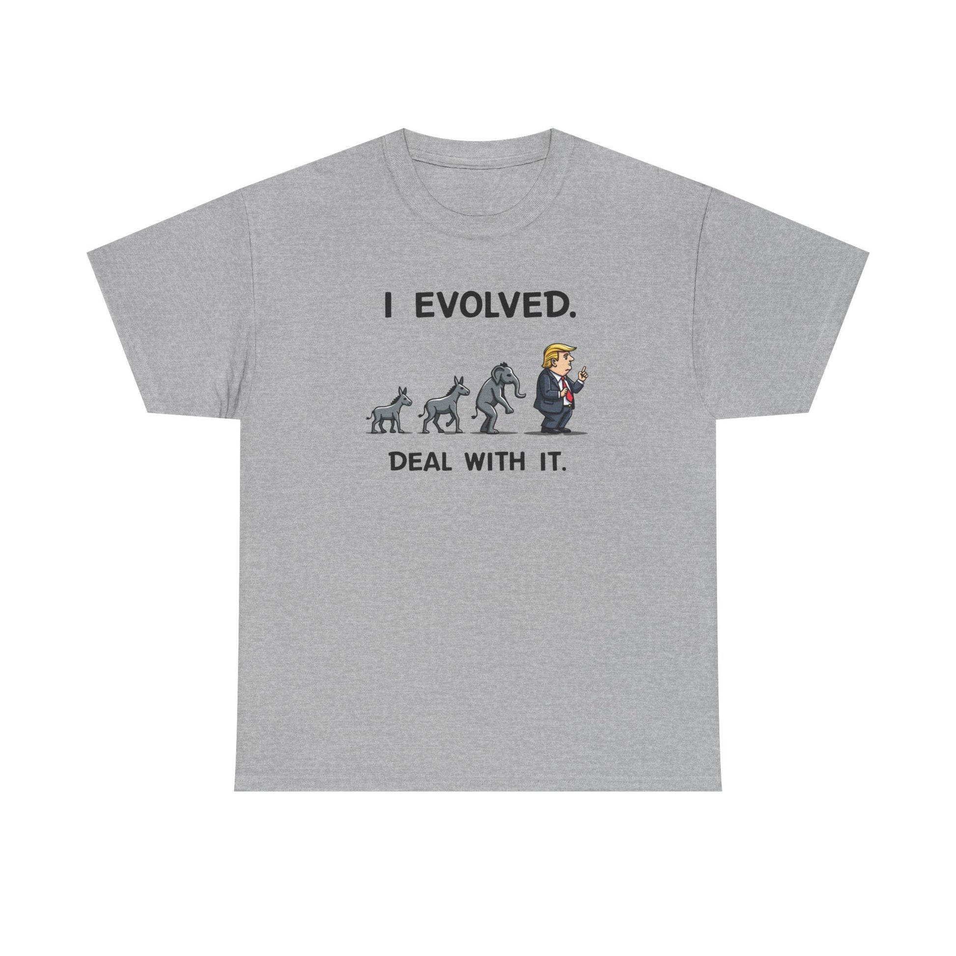 I Evolved, political humor, Funny Unisex T-Shirt, Gift for Dog Lovers, Casual Wear, Statement Shirt - Psychonaut Swag