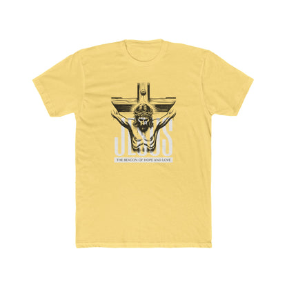 Jesus Crucifix Tee — "The Beacon of Hope and Love" Christian T‑Shirt