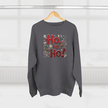 Ho Ho Ho! Christmas Crewneck Sweatshirt – Festive Holiday Sweater