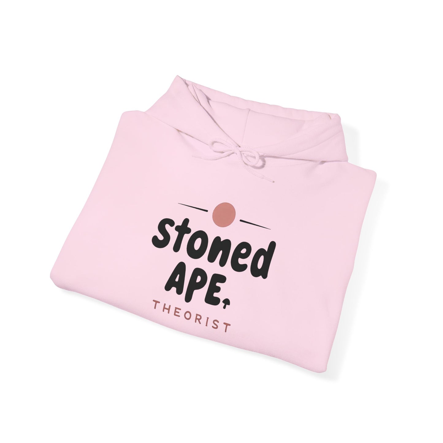 Stoned Ape Hoodie – Minimal Retro Logo Pullover