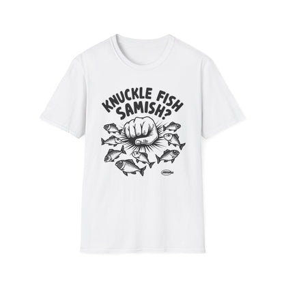 Knuckle Fish Samish,  T-Shirt, Perfect for Anglers, Gift for Fishermen, Casual Wear, Outdoor Activities, Humor Shirt