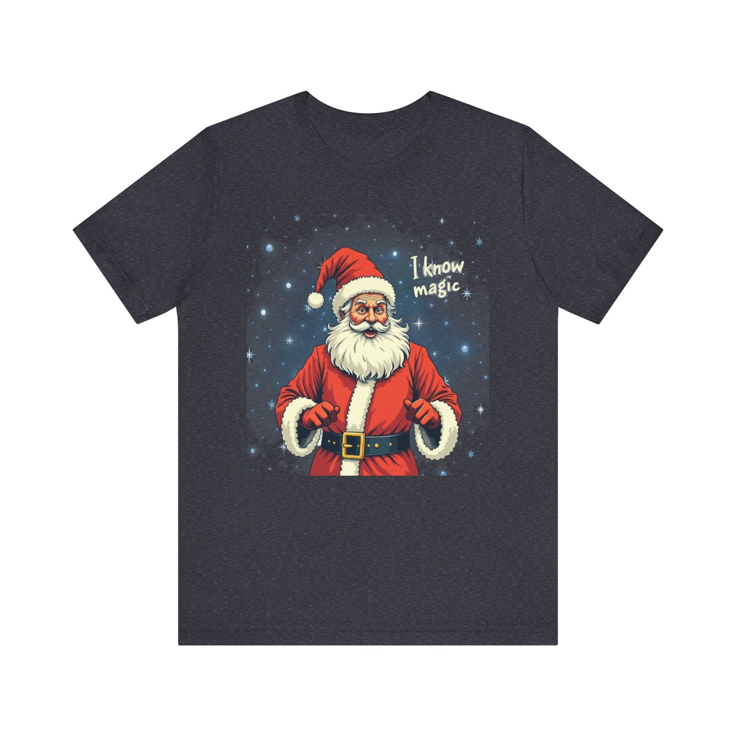 Santa Wizard Christmas Tee