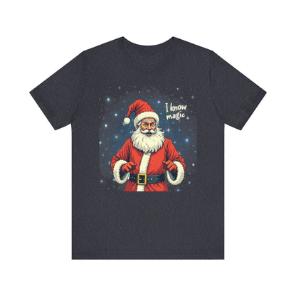 Santa Wizard Christmas Tee