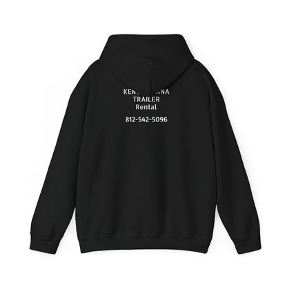 Kentuckiana Small biz swag, Trailer Rental Hoodie for Road Trips, Gifts for Adventure Lovers, Unique Hoodie for Renters, Travel Gear, Funny Sweatshirt