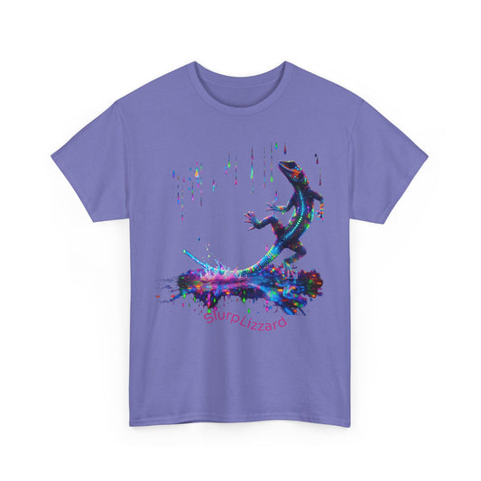 Slurp Lizzard, Unisex Heavy Cotton Tee - Psychonaut Swag