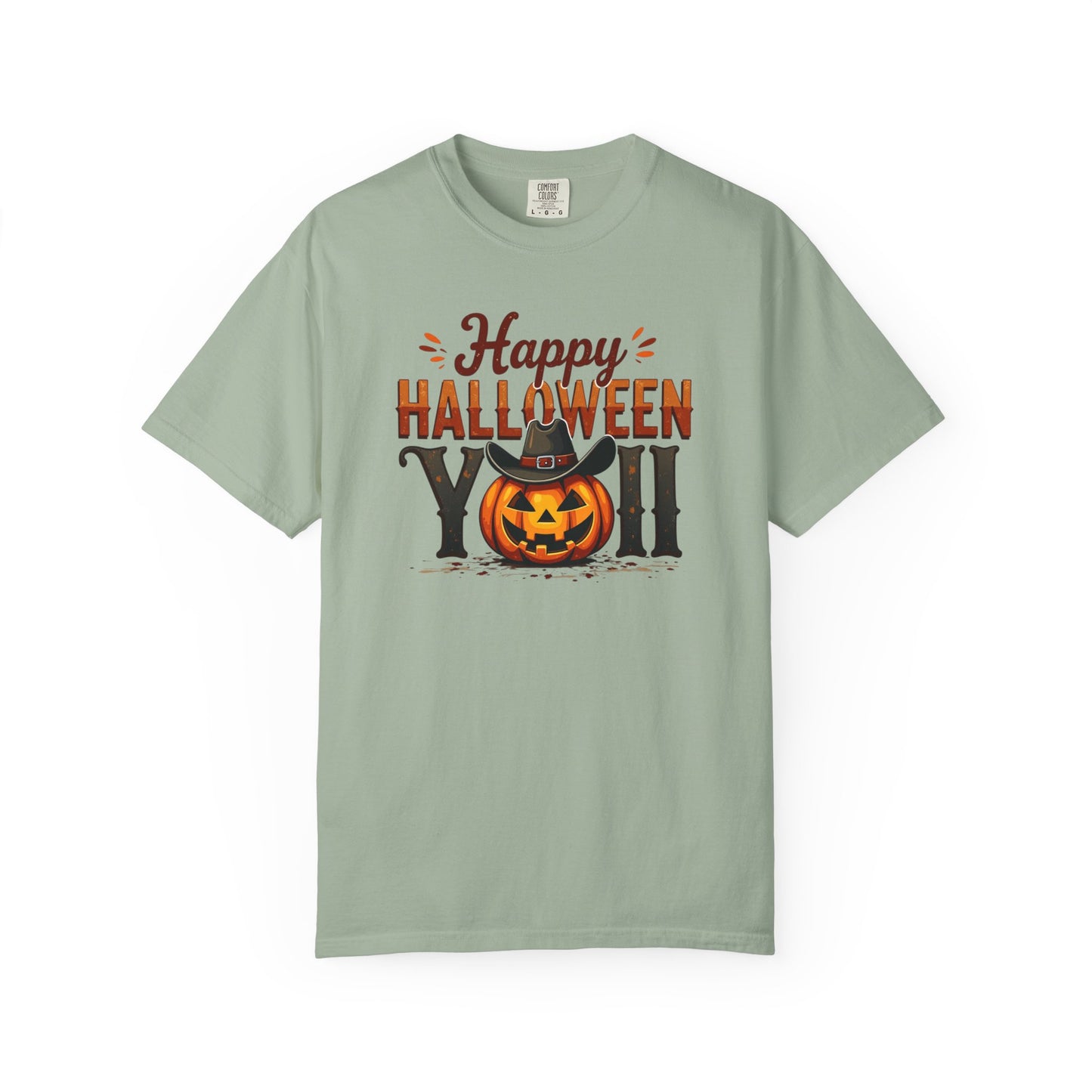 Halloween T-Shirt — "Happy Halloween You" Pumpkin Witch Graphic