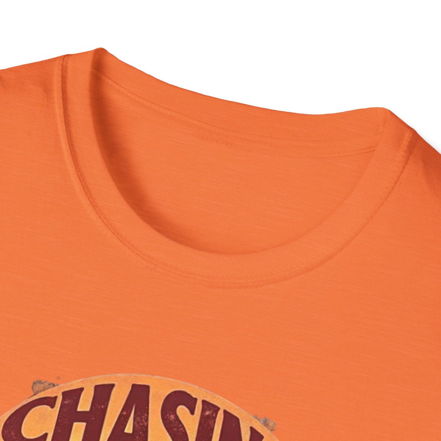 Chasing Pussycat Unisex Softstyle T-Shirt, Fun Cat Lovers Tee, Gift for Animal Enthusiasts, Quirky Casual Wear, Perfect for Festivals [...] - Psychonaut Swag