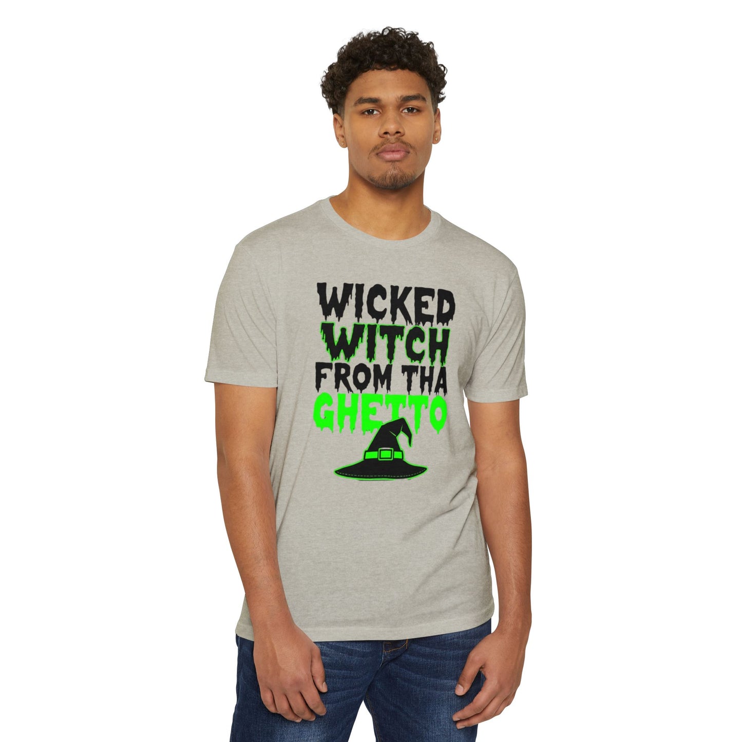 Wicked Witch T-Shirt, Funny Halloween Tee, Unisex Graphic Shirt, Spooky Costume Top, Autumn Celebration Apparel