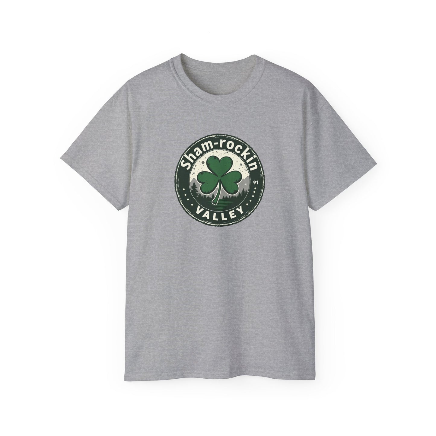 Sham-rockin' Valley T-Shirt — St. Patrick’s Day Shamrock Tee