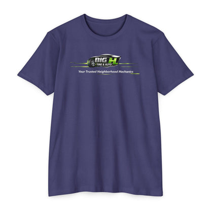 Mechanic Big H, Unisex CVC Jersey T-shirt