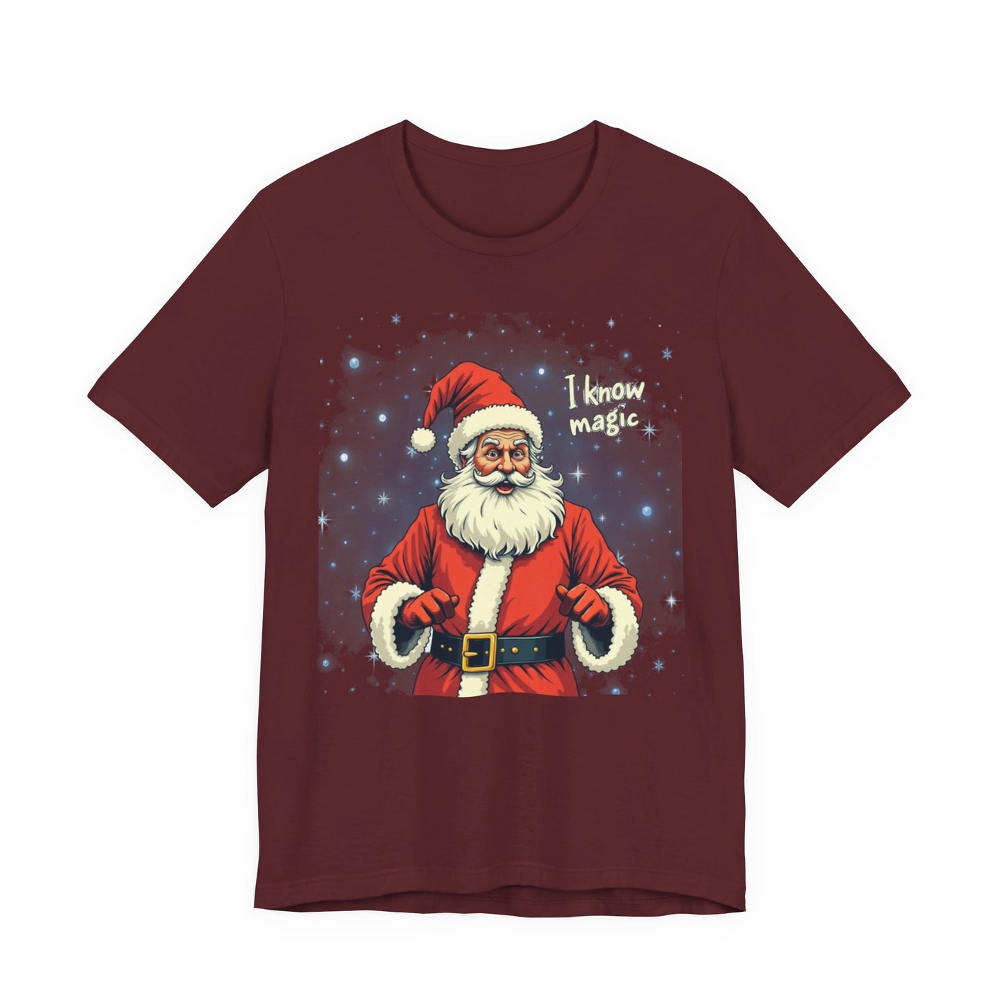 Santa Wizard Christmas Tee