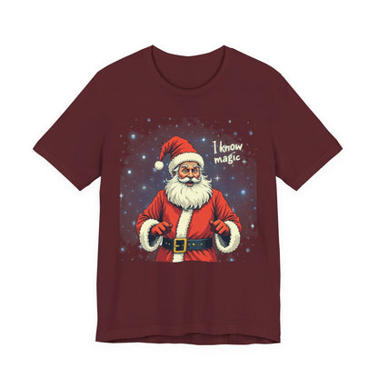 Santa Wizard Christmas Tee