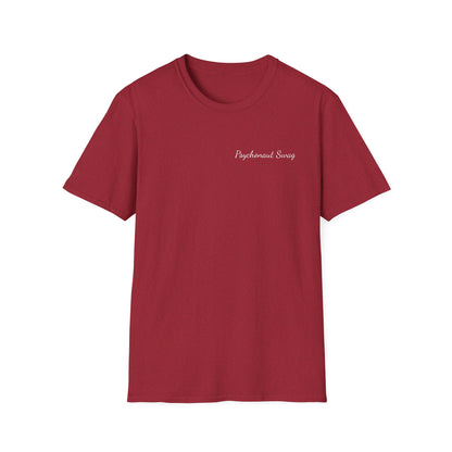Mushroom flag, Unisex Softstyle T-Shirt - Psychonaut Swag
